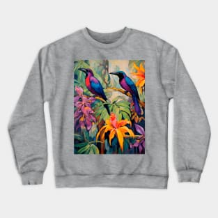 Jungle Vibes V Crewneck Sweatshirt